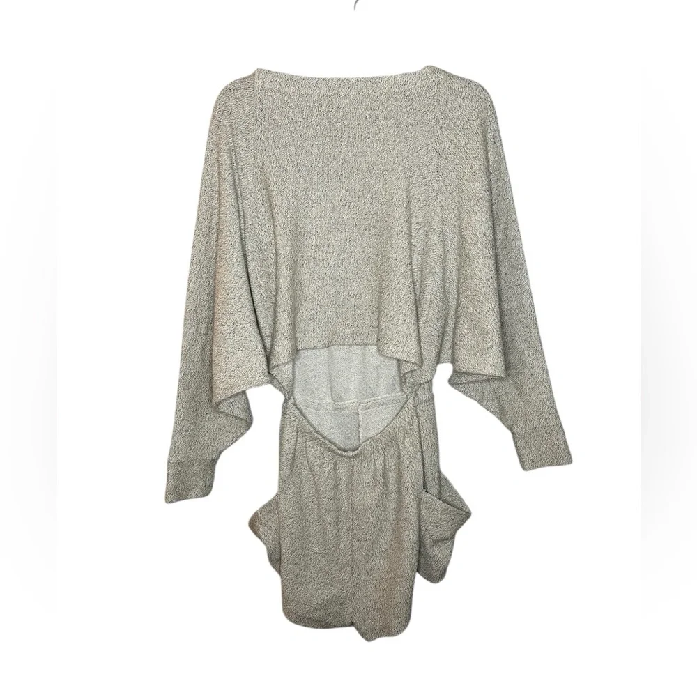 Free People Open Back Sweater‎ Short Romper